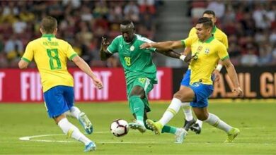 ملخص مباراة البرازيل والسنغال