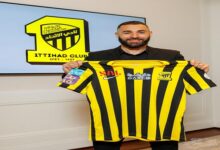 كريم بنزيما لاعب الاتحاد