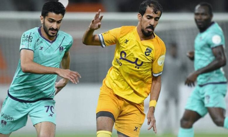 الأهلي ضد الحزم في الدوري السعودي