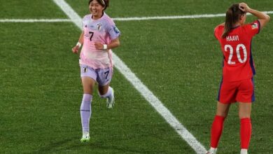 اليابان ضد النرويج في كأس العالم للسيدات