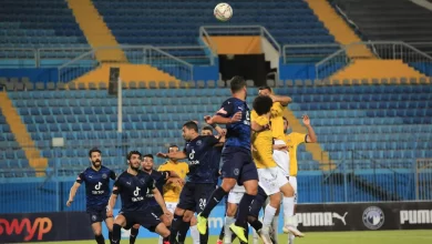 بيراميدز ضد الإسماعيلي في الدوري المصري