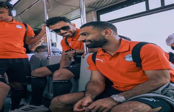 بعثة منتخب مصر تغادر مطار القاهرة إلى بوتسوانا