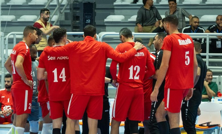 رجال طائرة الأهلي