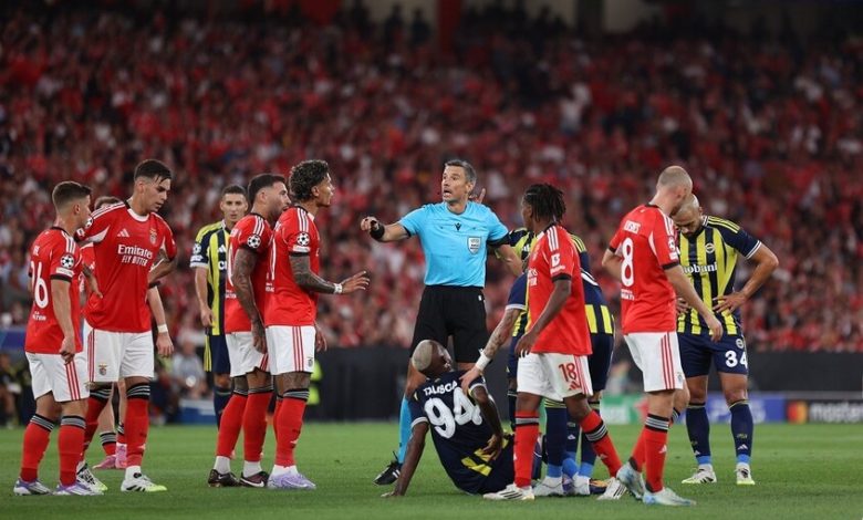 بنفيكا وفنربخشة في دوري أبطال أوروبا