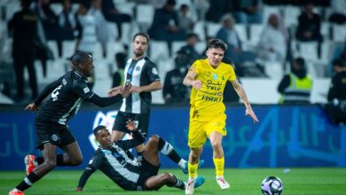 الخليج يصعق الشباب برباعية