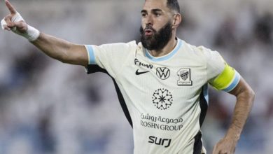 هاتريك بنزيما.. الاتحاد يضرب الأخدود بخماسية