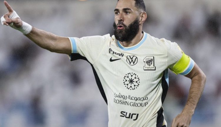 هاتريك بنزيما.. الاتحاد يضرب الأخدود بخماسية