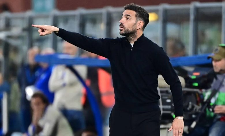 سيسك فابريغاس مدرب كومو